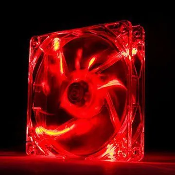 Ftohës Thermaltake Pure LED, 120 mm, i kuq - 5
