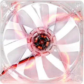 Ftohës Thermaltake Pure LED, 120 mm, i kuq
