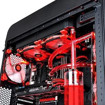 Ftohës Thermaltake Luna 14 LED, 140 mm, i kuq - 5