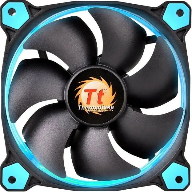 Ftohës Thermaltake Riing LED, 120 mm, i kaltër - 1
