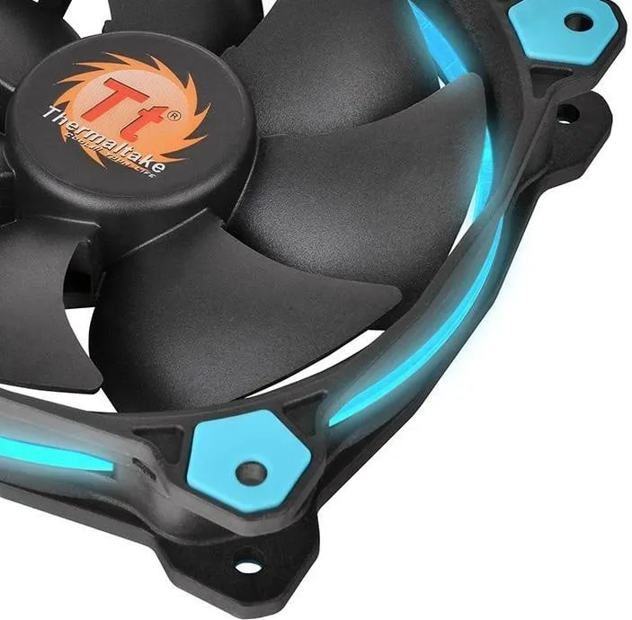 Ftohës Thermaltake Riing LED, 120 mm, i kaltër - 5