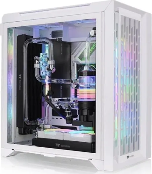 Kasë Thermaltake CTE C700 TG ARGB Snow, Midi Tower - 1