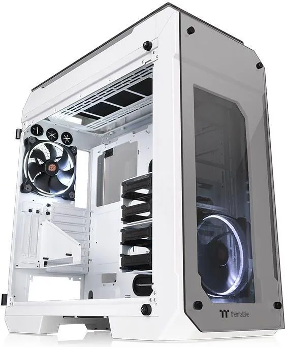 Kasë Thermaltake View 71 TG Snow Edition, Full Tower - 2