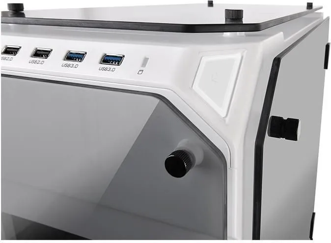 Kasë Thermaltake View 71 TG Snow Edition, Full Tower - 11