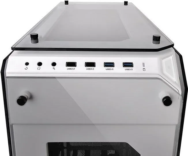 Kasë Thermaltake View 71 TG Snow Edition, Full Tower - 12