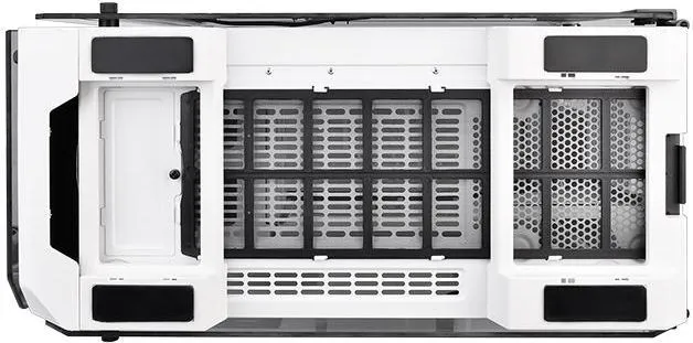Kasë Thermaltake View 71 TG Snow Edition, Full Tower - 14