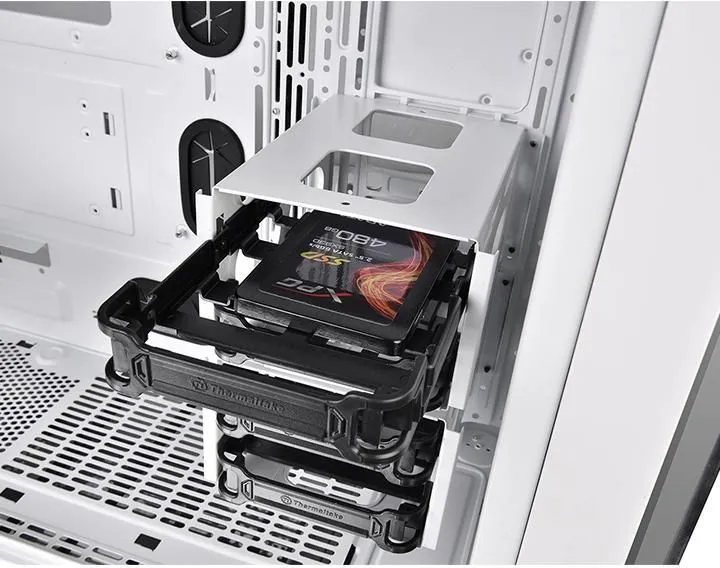 Kasë Thermaltake View 71 TG Snow Edition, Full Tower - 18