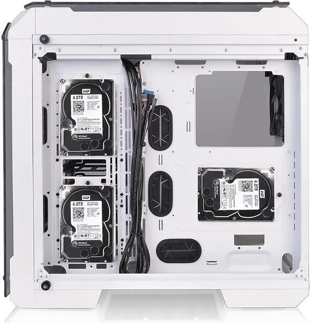 Kasë Thermaltake View 71 TG Snow Edition, Full Tower - 19