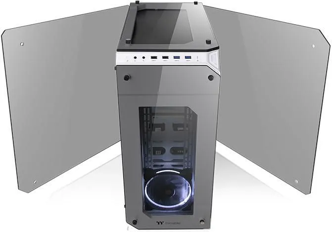 Kasë Thermaltake View 71 TG Snow Edition, Full Tower - 3