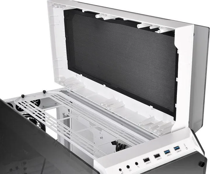 Kasë Thermaltake View 71 TG Snow Edition, Full Tower - 24