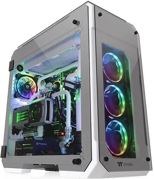 Kasë Thermaltake View 71 TG Snow Edition, Full Tower - 33