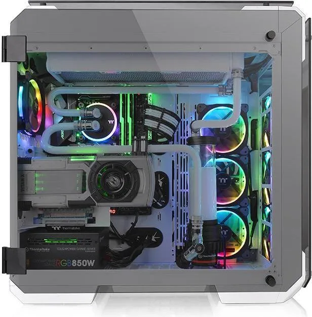 Kasë Thermaltake View 71 TG Snow Edition, Full Tower - 37
