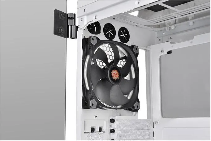 Kasë Thermaltake View 71 TG Snow Edition, Full Tower - 7
