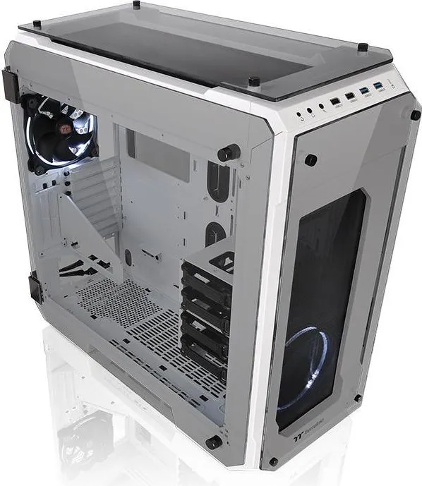 Kasë Thermaltake View 71 TG Snow Edition, Full Tower - 9