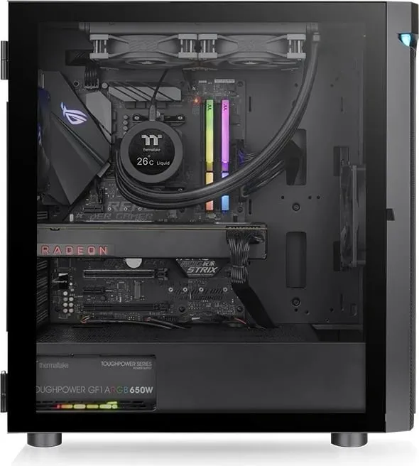 Kasë Thermaltake H590 TG ARGB, Midi Tower - 3