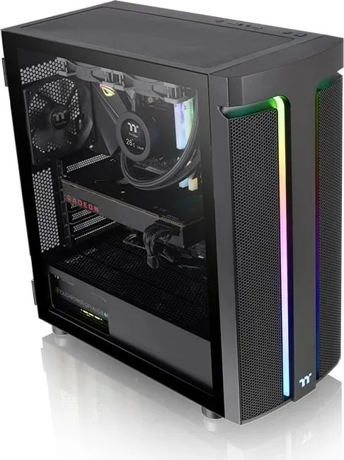 Kasë Thermaltake H590 TG ARGB, Midi Tower - 5