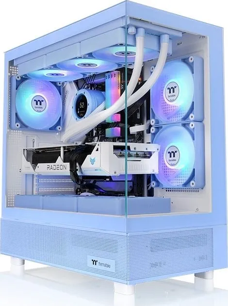 Kasë Thermaltake View 270 TG ARGB, e kaltër, Midi Tower - 1
