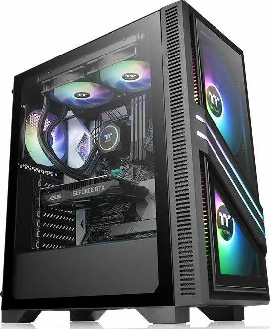 Kasë Thermaltake Versa T35 TG RGB, Midi Tower - 1