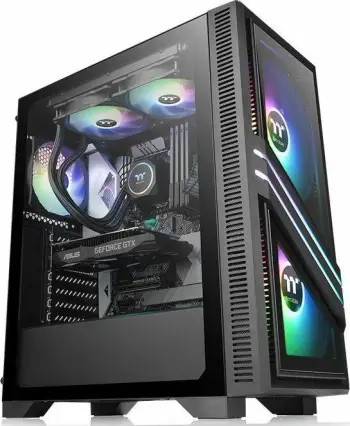 Kasë Thermaltake Versa T35 TG RGB, Midi Tower