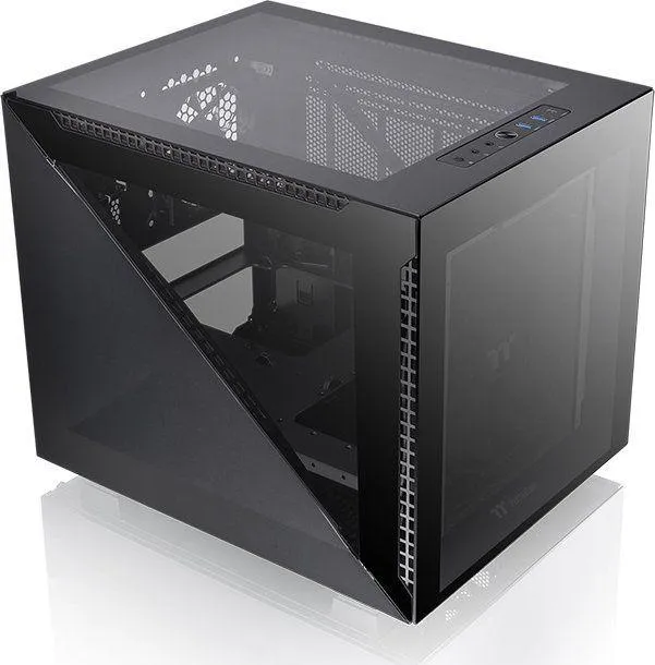 Kasë Thermaltake Divider 200 TG Micro, Cube Tower - 2
