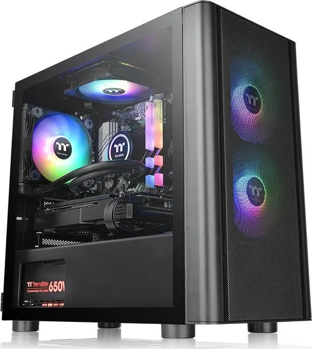 Kasë Thermaltake V150 TG ARGB Breeze, Mini Tower - 1