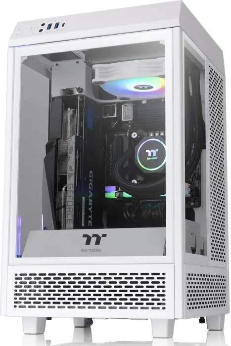 Kasë Thermaltake The Tower 100 Mini Snow, Mini Tower - 3