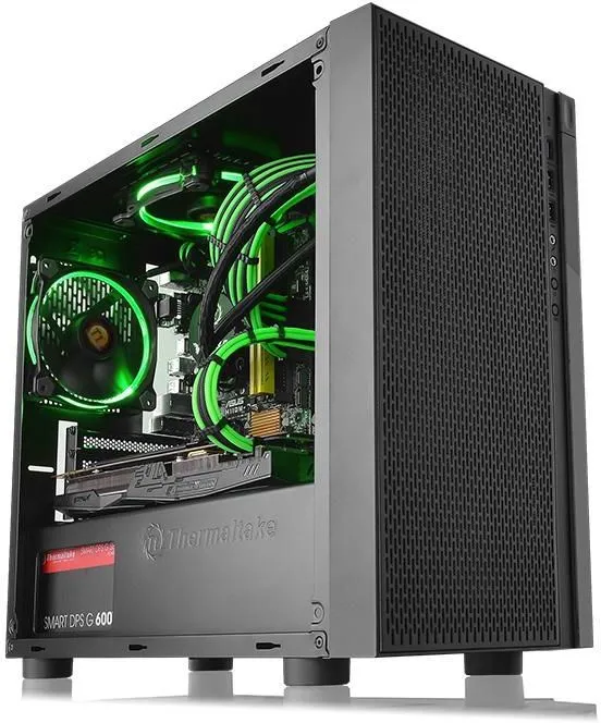 Kasë Thermaltake Versa H18 Window, Micro Tower - 18