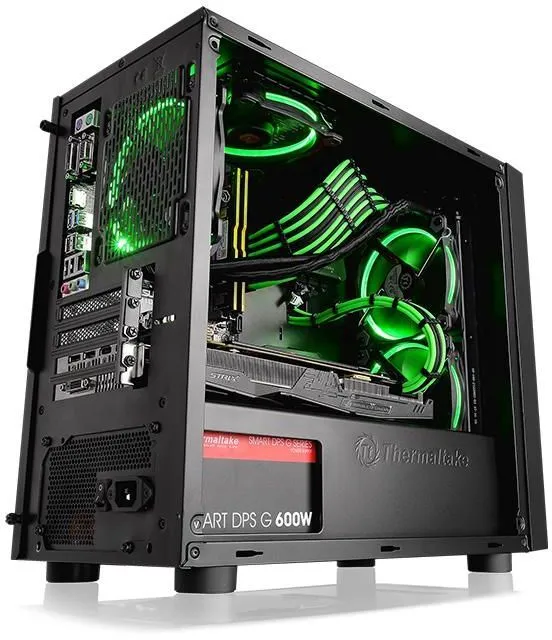 Kasë Thermaltake Versa H17 Window, Micro Tower - 18