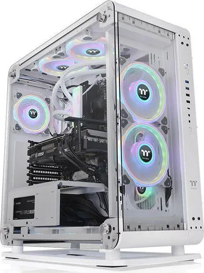 Kasë Thermaltake Core P6 Snow (CA-1V2-00M6WN-00), e bardhë - 7