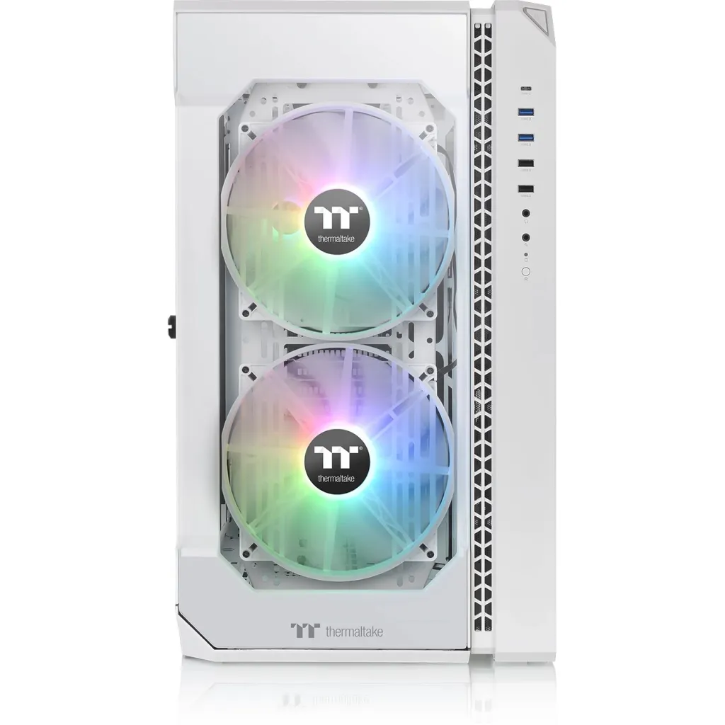 Kasë Thermaltake View 51 TG ARGB Tower – Bardhë - 1
