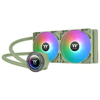 Ftohës me lëng Thermaltake TH280 V2 ARGB, 280mm, Matcha Green
