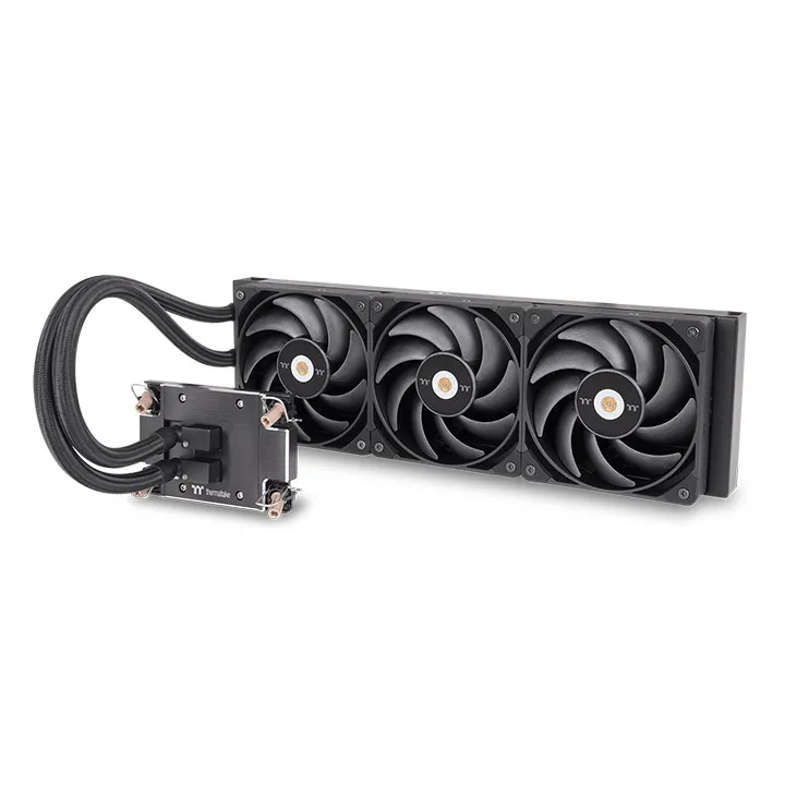 Kasë ftohje me lëng Thermaltake AW420, 3x140mm, e zezë - 1