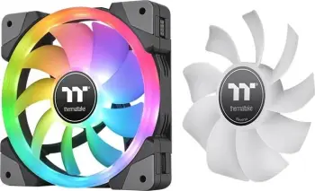 Ventilator PC Thermaltake SWAFAN EX14 RGB, 140mm, set 3 copë, i zi