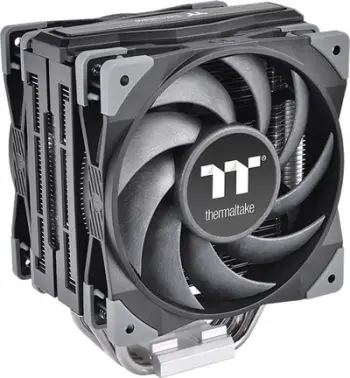 Cooler procesori Thermaltake Toughair 510, 2 ventilatorë, 12cm, i zi