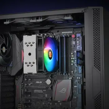 Ftohës CPU Thermaltake UX210 ARGB, 120mm, RGB adresueshëm, i zi