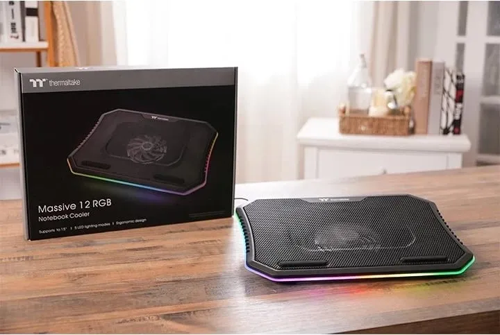 Ftohës për laptop Thermaltake Massive, 15", i zi - 6
