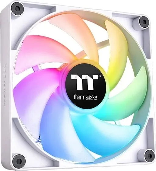 Ventilator PC Thermaltake TT CT120 ARGB, 500-2000 RPM, i bardhë - 1