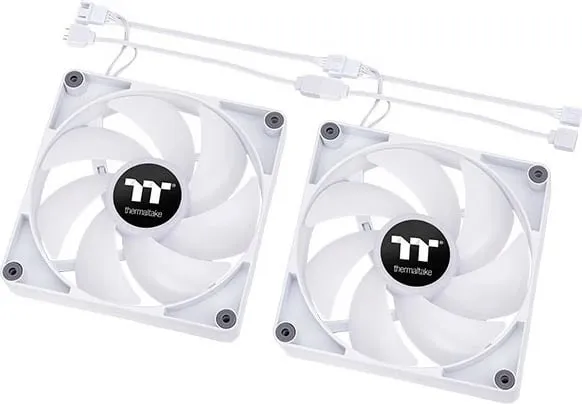 Ventilator PC Thermaltake TT CT120 ARGB, 500-2000 RPM, i bardhë - 3