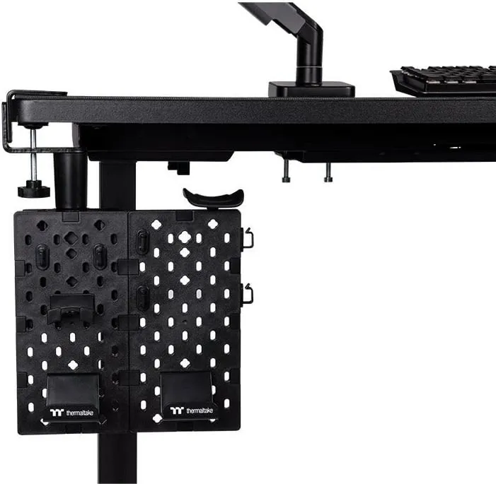 Pegboard gaming Thermaltake i vogël, çelik, i zi - 2