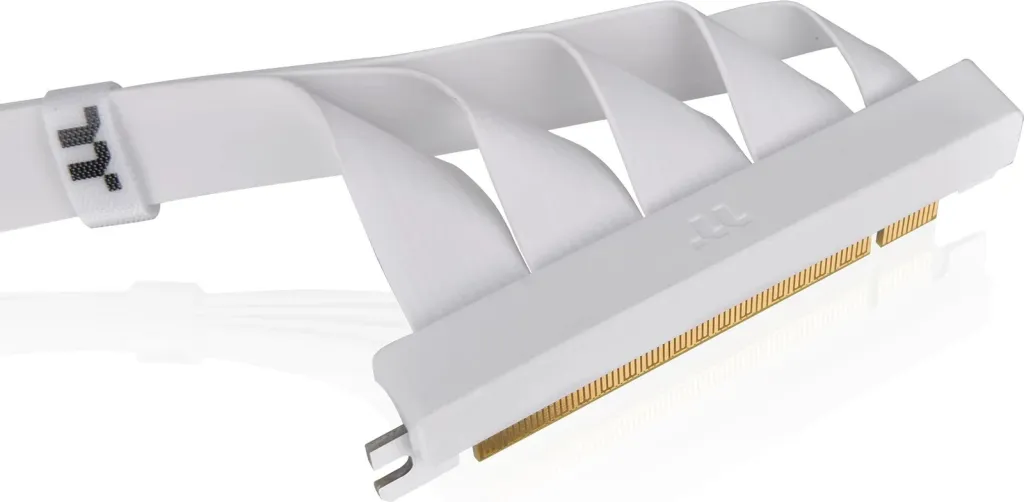 Kabllo riser PCI-E 4.0 Thermaltake 400mm Snow, e bardhë - 3