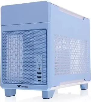 Kasë Thermaltake TR100 Mini-ITX Hydrangea Blue - 2
