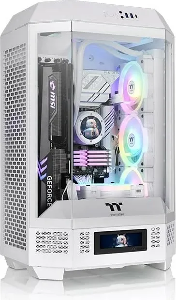 Ekran LCD 3.9 inç Thermaltake, aksesor për kasë, i zi - 3