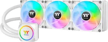 Ftohës uji all-in-one Thermaltake TH420 V2 Ultra EX ARGB, 3x140mm, Snow Edition, i bardhë