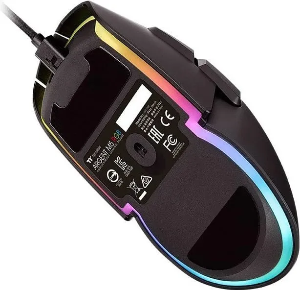 Maus gaming Thermaltake Argent M5 RGB, 16000 DPI, i zi - 5