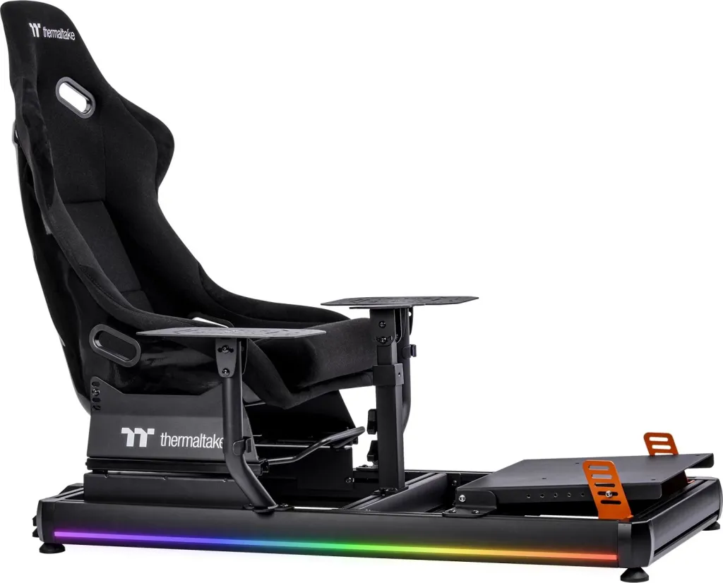 Kokpit simulatori fluturimi Thermaltake GF500, alumini, e zezë - 1