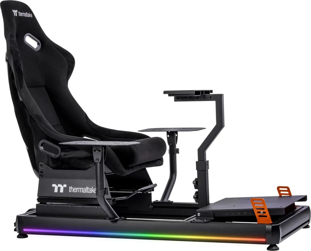 Kokpit simulatori fluturimi Thermaltake GF500, alumini, e zezë - 2