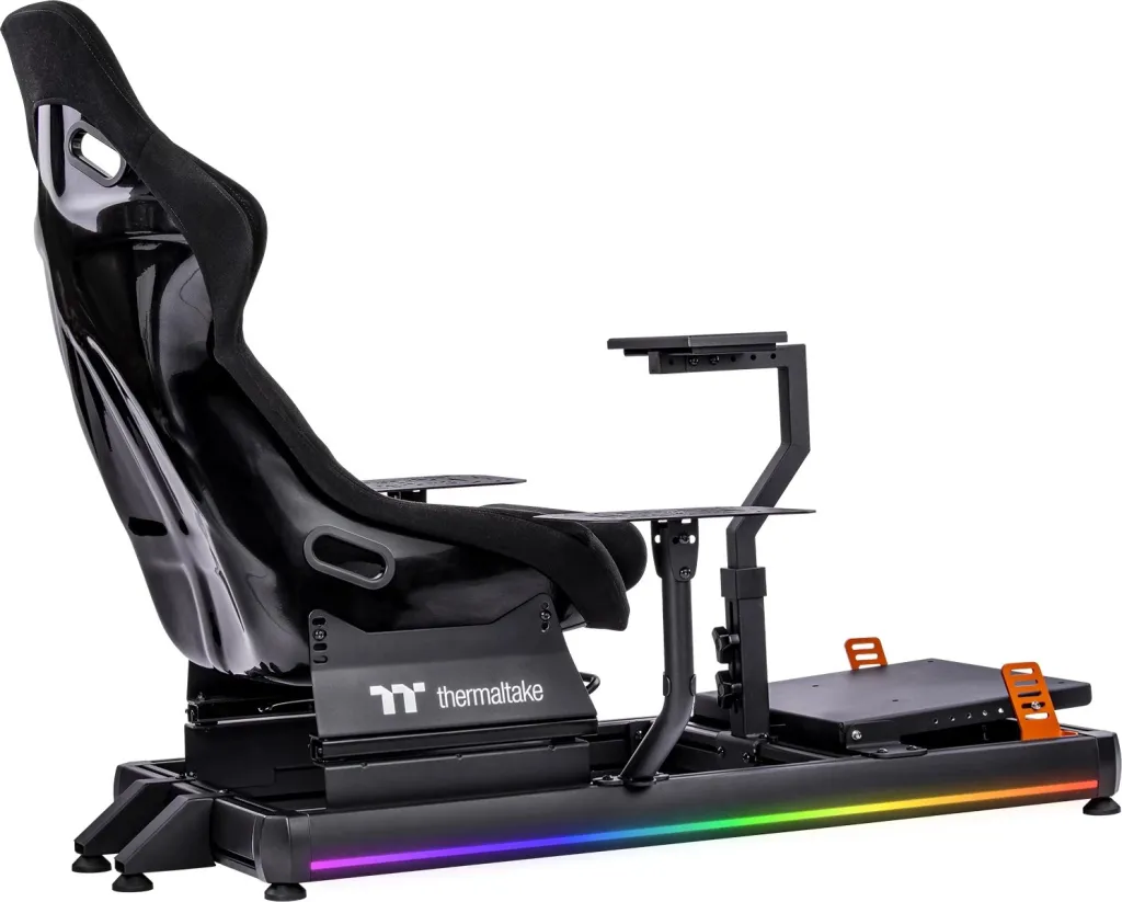 Kokpit simulatori fluturimi Thermaltake GF500, alumini, e zezë - 3