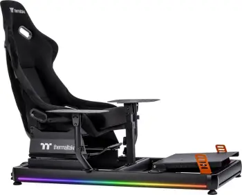 Kokpit simulatori fluturimi Thermaltake GF500, alumini, e zezë