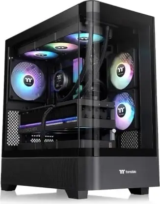 Kasë Thermaltake View 290 Midi Tower, xham i temperuar, e zezë