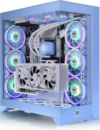 Kasë Thermaltake CTE E600 MX, e kaltër, Midi Tower
